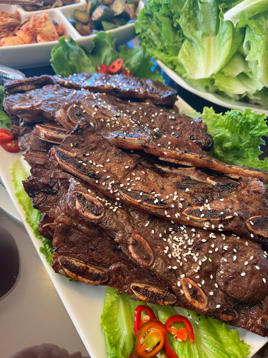 Korean BBQ Short Ribs (20+ people)